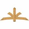 Ekena Millwork Davenport Rough Sawn Timber Gable Bracket, Western Red Cedar, 72"W x 33"H x 2"D x 6"F, 11/12 Pitch GBW072X33X0206DAV00RWR - alternate 1